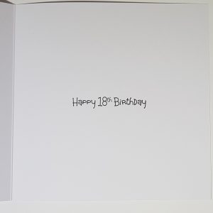 Personalised 18th Birthday Card Son Any Person, Age Or Bottle (SKU201)