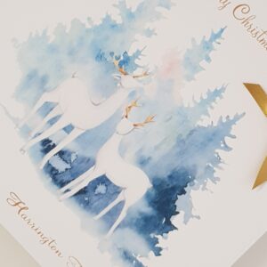 Personalised Contemporary Christmas Card Available In Multipacks (SKU458)