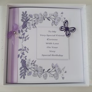 Personalised Friend Birthday Card Any Relation, Age, Occasion Or Colour (SKU86)