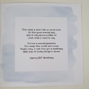 Personalised Fishing Theme Birthday Card Grandpa Any Relation Or Age (SKU83)