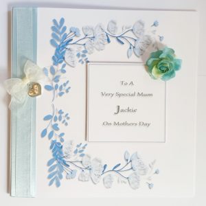 Personalised Luxury Boxed Mothers Day Card Like A Mum To Me Step Mum Mam Mother Mummy Any Colour (SKU33)