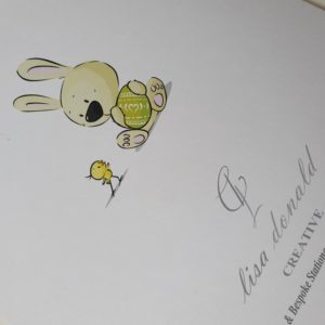 Personalised Happy 1st Easter Card Large (SKU21)