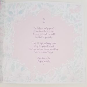Personalised 80th Birthday Card Mum Any Person, Age Or Colour Suitable For Mothers Day (SKU415)