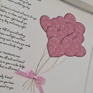 Personalised Get Well Card Suitable For Cancer Patients Auntie Any Person Or Colour (SKU414)