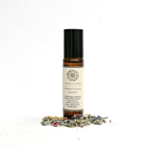 Meditate Essential Oil Aromatherapy Roll On Blend  For Yoga, Mindfulness & Relaxation   Remedies To Roll  Handmade 100% Natural   Cruelty Free   Vegan Friendly (SKU586)