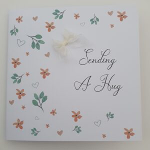 Personalised Sending A Hug Card Positivity Theme (SKU1016)