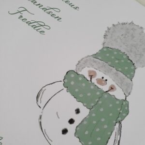 Personalised 1st Christmas Card Special Grandson Any Relation (SKU511)