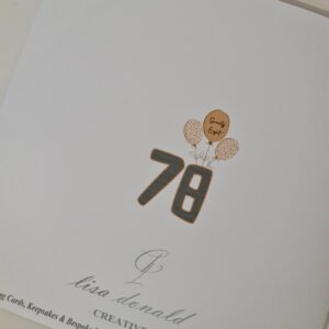 Personalised 78th Birthday Card Dad Grandad Uncle Friend Brother Husband Son Any Age Or Colour 75th 80th 50th 65th 70th 80th 100th (SKU1198)