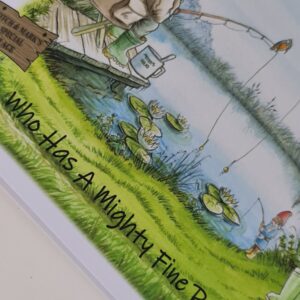 Personalised Fishing Theme Birthday Card Partner Boyfriend Husband Brother Mate Friend Any Relation Or Age (SKU1231)