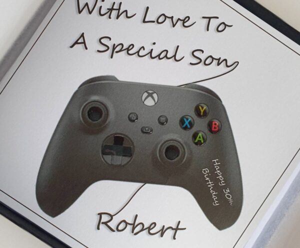 ROBERT X Box Controller Son 30 black Copy