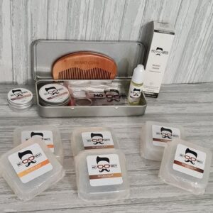 Fathers Day Gift For Dad Male Gift Boxed Beard Grooming Kit Birthday Christmas Gift For Him Dad Grandad Husband Brother Son (SKU1298)