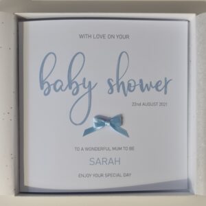 Personalised Baby Shower Card For The Mum To Be Maternity Leave Card New Baby Twins Triplets Boy Girl (SKU1314)