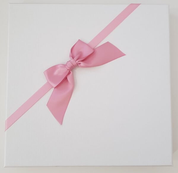 white blush pink Box