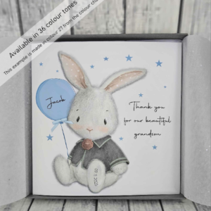 Thankyou For Our Beautiful Grandson Card Personalised New Baby Card Grandparent Granddaughter Daughter Son In Law Niece Nephew (SKU1447)