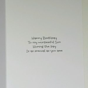 Personalised VW Camper 40th Birthday Card Son Any Person, Occasion Or colour (SKU0263)