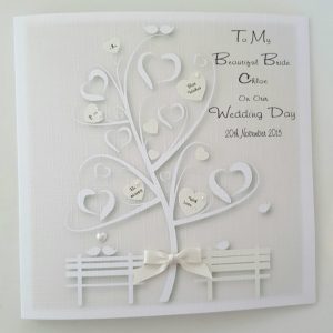 Personalised To My Beautiful Bride Wedding Card Any Occasion Or Colour (SKU355)