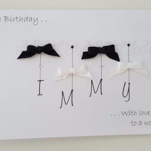 Personalised 18th Birthday Card Daughter Any Relation, Age Or Colour (SKU814)