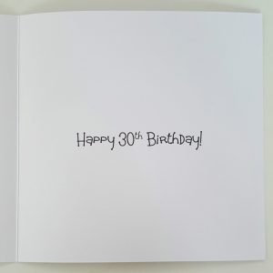 Personalised 30th Vodka Birthday Card Sister Any Person, Age Or Bottle (SKU314)