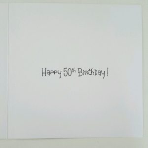 Personalised 50th Beer Birthday Card Brother In Law Any Relation, Age Or Tipple (SKU395)
