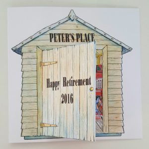 Personalised Retirement Card Mechanic Garage Shed Any Relation Other Themes Available (SKU346)