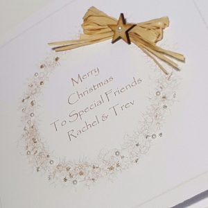Personalised Christmas Card Special Friends Any Relation or Couple (SKU476)