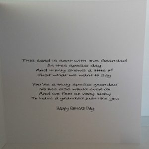 Personalised Garden Shed Fathers Day Card Grandad Any Person Or Team (SKU299)
